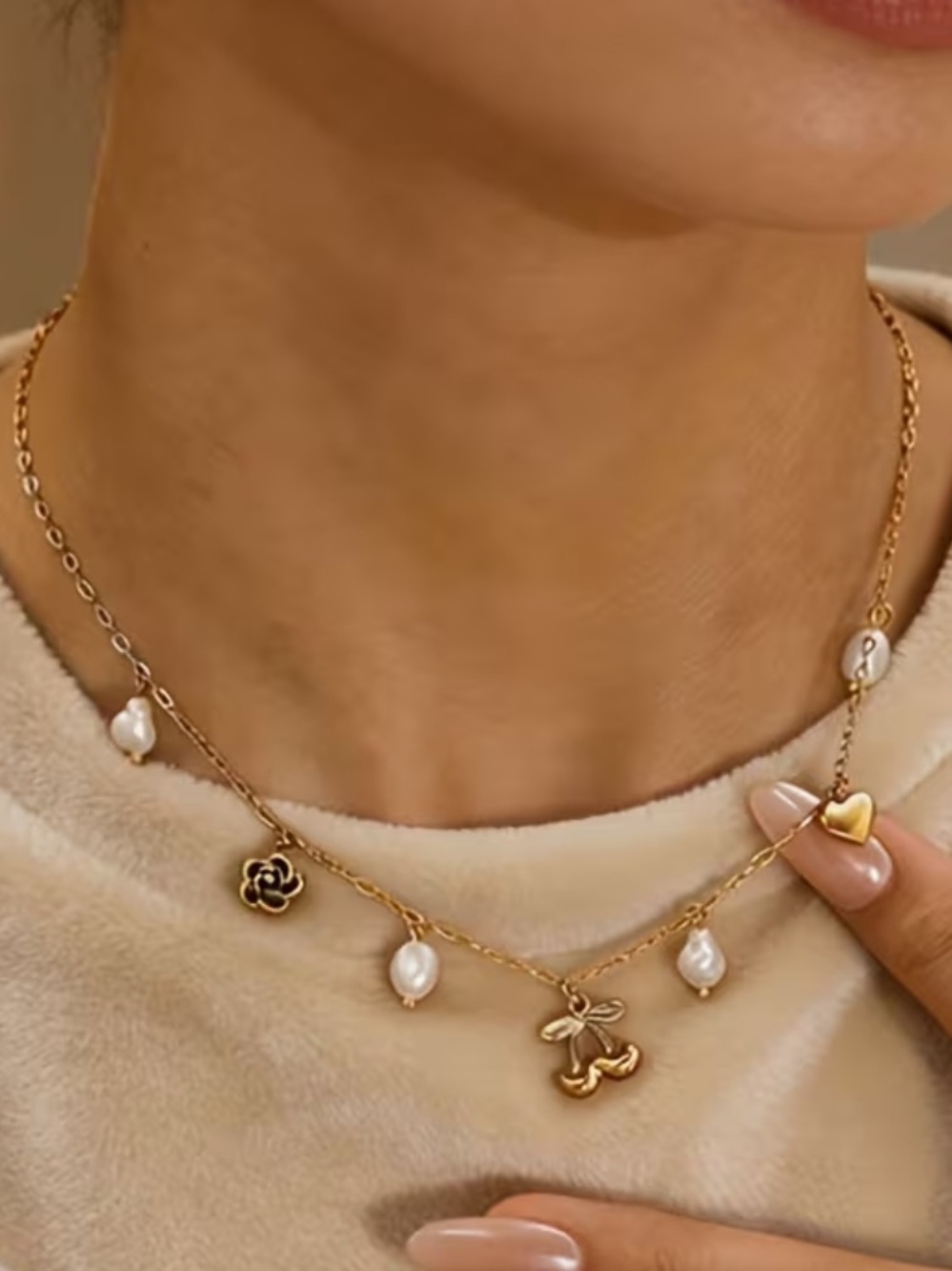 Stainless steel necklace